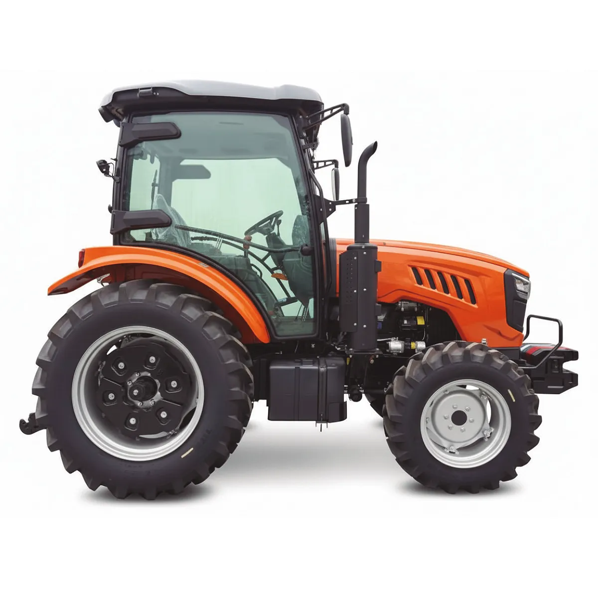 Tractor Agrícola de 80 hp con cabina
