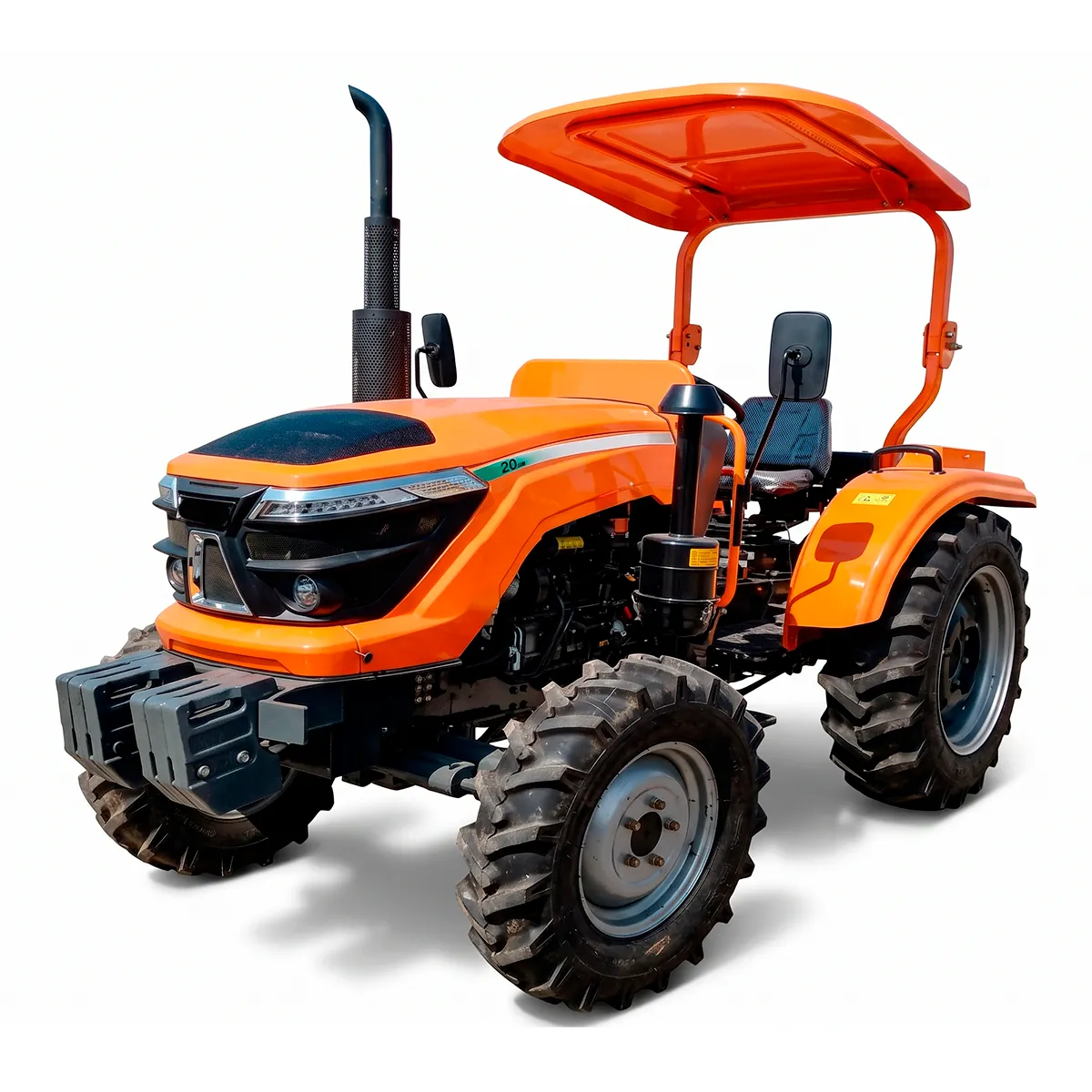 Tractor Agrícola de 20 hp sin cabina